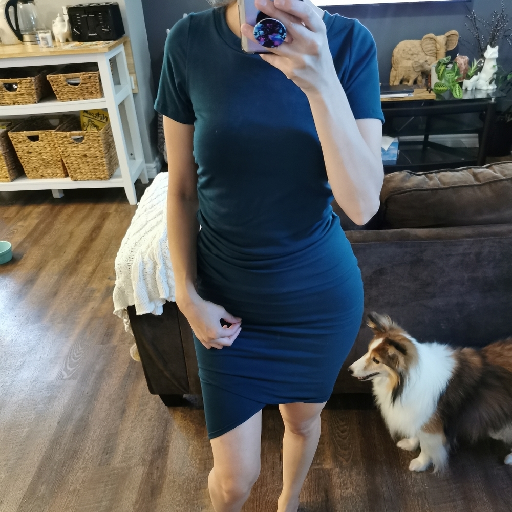Fitted t-shirt dress